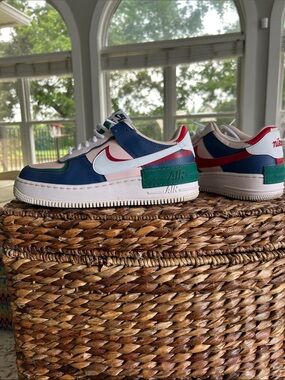 NIke Air Force 1 Shadow Mystic Navy Women’s size 10 Worn “1” time